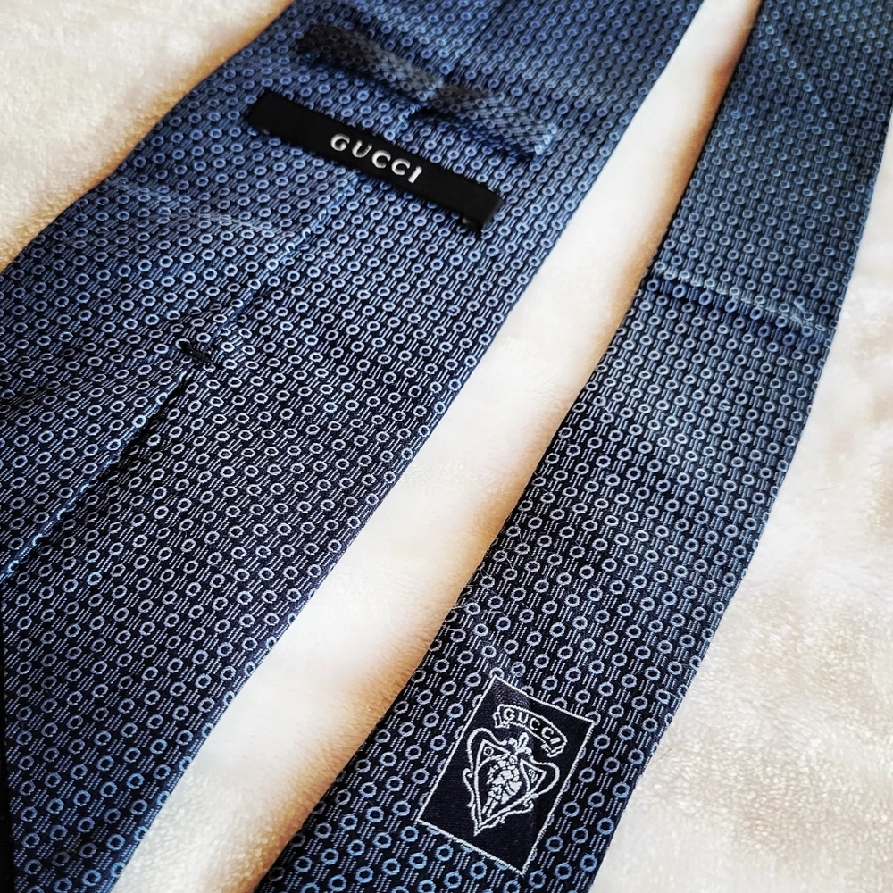 Vintage Gucci Geometric Tie